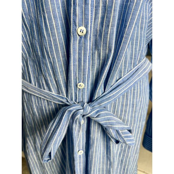 XiRENA Blue and White Striped Maxi Dress - Picture 5 of 10